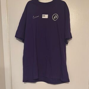 Nike Purple Los Angeles (LA) Short Sleeve Tee Casual Comfort
